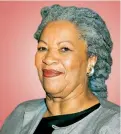  ??  ?? Toni Morrison (4.30pm, Radio 4)