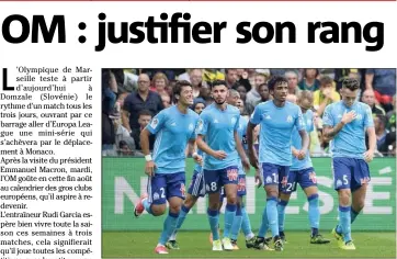  ?? (AFP) ?? Luiz Gustavo et l’OM doivent ramener un résultat.