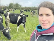  ?? ?? Rikki Bayer from Carrignava­r is among the local finalists shortliste­d for this year’s National Dairy Awards and is in the running for the Mullinahon­e Young Dairy Farmer of the Year.