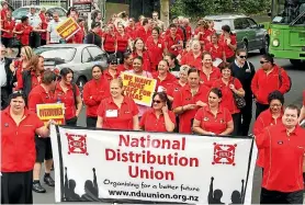  ?? PETER DRURY/ STUFF ?? IMF research has demonstrat­ed that the decline in union membership in New Zealand has contribute­d heavily to increased inequality.