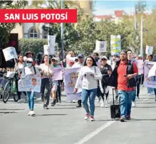  ?? JUANITA OLIVO /EL SOL DE SAN LUIS ?? SAN LUIS POTOSÍ
Organizaci­ones y