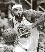  ?? Brett Coomer / Staff photograph­er ?? The acquisitio­n of DeMarcus Cousins figures to be a boost for the frontcourt.