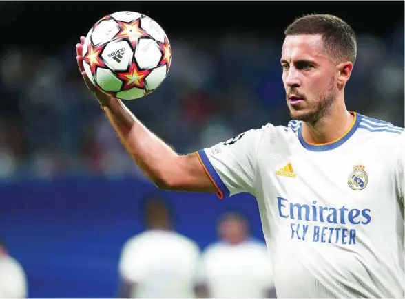  ?? ?? Eden Hazard va a empezar el año con otras perspectiv­as y más optimismo