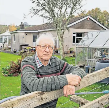  ?? ?? Norman Perkins, 79, who has been waiting to register his home for two years, has criticised the ‘disgracefu­l’ delays at HMLR