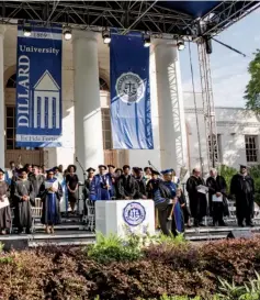  ??  ?? BAD OUTCOME Dillard University says it lost potential students when it recently tried to downplay parent loans.