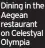  ?? ?? Dining in the Aegean restaurant on Celestyal Olympia