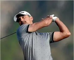  ?? GETTY IMAGES ?? Michael Hendry kept the New Zealand challenge going with a fine round of 66 at The Hills. Hendry is four shots off the lead.