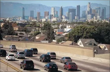  ?? Genaro Molina Los Angeles Times ?? EMISSIONS from transporta­tion generate the most greenhouse gases, and would keep rising under the plan.