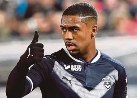  ?? AFP PIC ?? Barcelona’s new signing Malcom was snatched from Roma at the last minute.