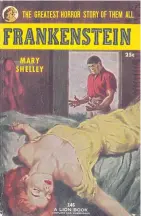  ?? NYT ?? A 1953 edition of Mary Shelley’s ‘Frankenste­in’. Students are struggling to focus on long novels amid the rise of viral videos.