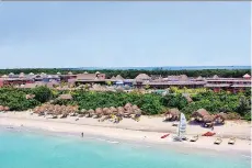  ??  ?? Iberostar Varadero is a five-star, all-inclusive resort set right on the beach.