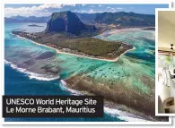  ??  ?? UNESCO World Heritage Site Le Morne Brabant, Mauritius
