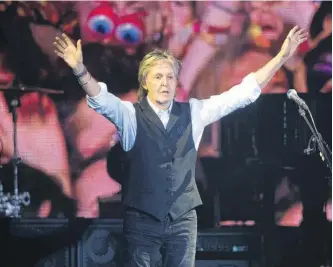  ?? ?? Paul McCartney puede volver a la Argentina en el futuro.