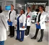  ?? ERIC MCCANDLESS, ABC ?? ‘Grey’s Anatomy’