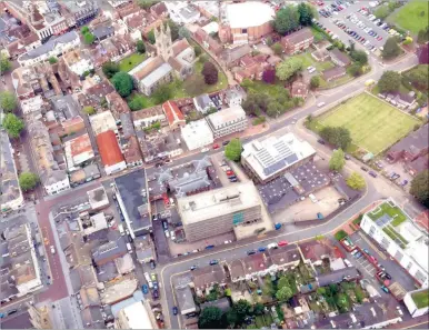  ??  ?? Pencils are provided for voters – but we don’t have to use them; centre, Ted Prangnell’s photograph of a dirty road sign; right, the aerial picture from the National Police Air Service helicopter was not that hard to identify for our crack unit of...