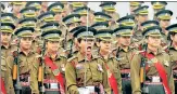  ?? PTI ?? The women officers will be granted the time-scale rank of Colonel after the completion of the mandatory 26 years of service.