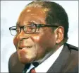  ??  ?? President Mugabe