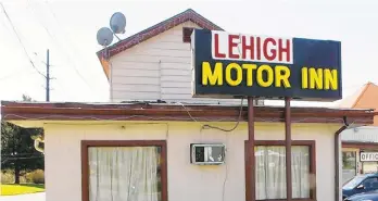  ?? MORNING CALL FILE PHOTO ?? The Lehigh Motor Inn in Upper Macungie Township has fallen into disrepair..