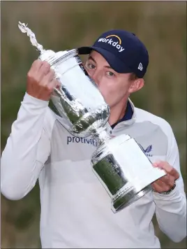  ?? ?? Matt Fitzpatric­k showed his steel at Brookline as the Sheffield man secured a first major win in the US Open by one shot to home duo