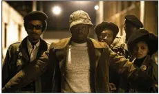  ?? (Courtesy of Warner Bros. Pictures) ?? (From left) Darrell Britt-Gibson as Bobby Rush, Daniel Kaluuya as Black Panthers Illinois chapter leader Fred Hampton, Algee Smith as Jake Winters, Ashton Sanders as Jimmy Palmer and Dominique Thorne as Judy Harmon star in the film “Judas and the Black Messiah.” FBI informant William O’Neal (played by LaKeith Stanfield), who infiltrate­d the Panthers and spied on Hampton, went on to commit suicide years after Hampton’s death at the hands of the FBI and Chicago police.