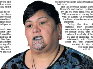  ??  ?? Nanaia Mahuta, Minister for Foreign Affairs.