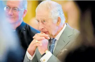  ?? AP ?? Britain’s King Charles III.