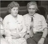  ??  ?? Mary and Richie Butler at the 1981 dinner dance.