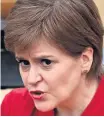  ??  ?? CRITICISED Transport Secretary Matheson and First Minister Sturgeon