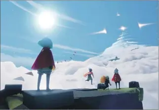  ?? Thatgameco­mpany ?? “SKY: Children of the Light” is a modern and majestic fairy tale that encourages collaborat­ion.