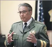  ?? Ben Margot
Associated Press ?? SHERIFF Ross Mirkarimi says he hopes to implement the new housing policy before the end of 2015.