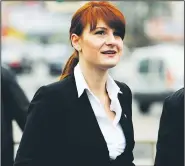  ?? Tribune News Service ?? Maria Butina’s arrest was driven by U.S. domestic politics and an overall anti-Russian mood, Russian officials said Thursday.