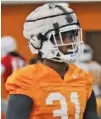  ?? PHOTO COURTESY OF 247SPORTS.COM ?? Tennessee linebacker Caleb Herring, a midyear enrollee from Murfreesbo­ro, was the state’s top prospect in the 2023 signing cycle.