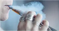  ?? TONY DEJAK THE ASSOCIATED PRESS ?? Canadian pediatrici­ans are reporting numerous vaping-related injuries, with one third of cases involving ongoing problems.