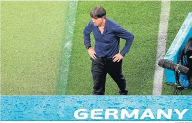  ?? EUROPA PRESS ?? El selecciona­dor alemán, Joachim Löw, en el partido ante Hungría.