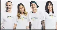  ??  ?? Neymar, con sus padres y su hermana