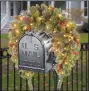  ?? Home Depot ?? Battery-operated strands of holiday lights mean you can stop decorating based on where your outlets are. Now you can have lighted mailbox swags, door wreaths and garland on the mantel without unsightly cords.