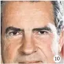  ?? FOTOS: IMAGO (8), PHOTOTHEK, REUTERS GRAFIK: C. SCHNETTLER ?? 10 10 Watergate brachte den Lügner Richard Nixon zu Fall.