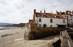  ??  ?? The Boatman’s Loft is situated six miles up the coast from Whitby (National Trust)