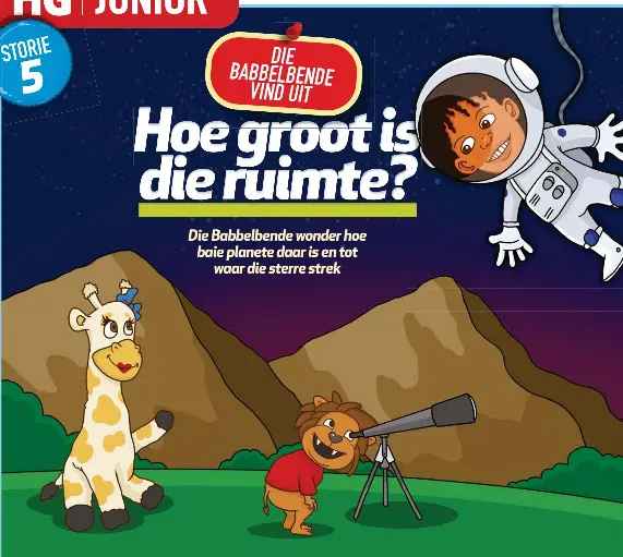 HOE GROOT IS DIE RUIMTE? PressReader