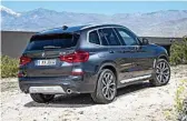  ?? PHOTO: BMW ?? ◗ TOUGH GERMAN: The third-generation BMW X3 comes to Australia early next year.