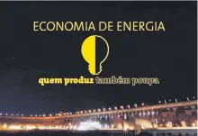  ?? ?? Imagen de la campaña de ahorro energético de Itaipú.