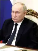  ?? FOTO: ?? AFP
LÍDER. Presidente ruso acaba de conseguir su reelección, ahora enfrenta al terrorismo.