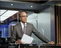  ??  ?? “NBC Nightly News” anchor Lester Holt