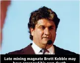  ??  ?? These triplets found each other by accident as part of a secret experiment. Adnan Syed claims that he has been used as a scapegoat in a murder case. Late mining magnate Brett Kebble may have arranged his own death.