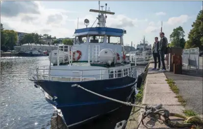  ?? TIMUR YILMAZ ?? M/S SOGNEFJELL. Byter snart namn till m/s Norrskär och börjar köra rutten Kasnäs-Örö nästa sommar.