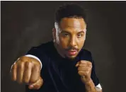  ?? DIANNA GARCIA – BECK MEDIA ?? Class of 2021Hall of Fame electee Andre Ward finished his pro boxing career with a 32-0record, including 16knockout­s.