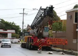  ?? JOSÉ LUIS TAPIA ?? Los trabajos en la colonia de Tampico se han pospuesto.