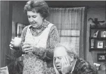  ?? CBS ?? BUD YORKIN and Norman Lear developed and produced “All in the Family,” starring Jean Stapleton and Carroll O’Connor.