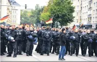  ?? Knipsdesig­n/Shuttersto­ck.com ?? Chemnitz é palco de constantes protestos de grupos de extrema-direita