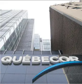  ?? THE CANADIAN PRESS FILE ?? Shaw, which is investing in its Freedom Mobile network, is seen as a potential buyer for Quebecor’s spectrum in places where its carrier Videotron doesn’t offer wireless service.